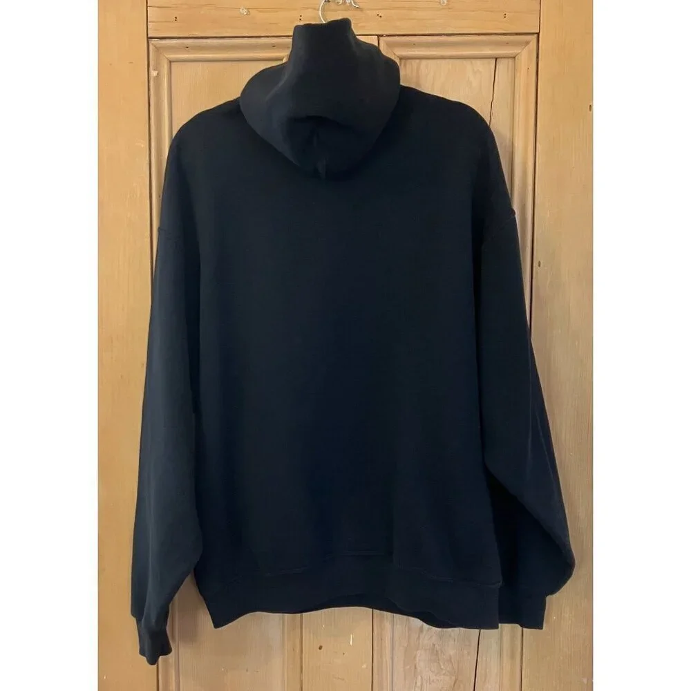 Jerzees Womens Vintage Y2K Cal Poly Water Polo Horse Hoodie Size XL Black SP EXC - Picture 6 of 8